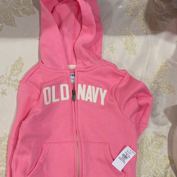 Old Navy Bright Pink Kids Hoodie - Picture 1 of 4